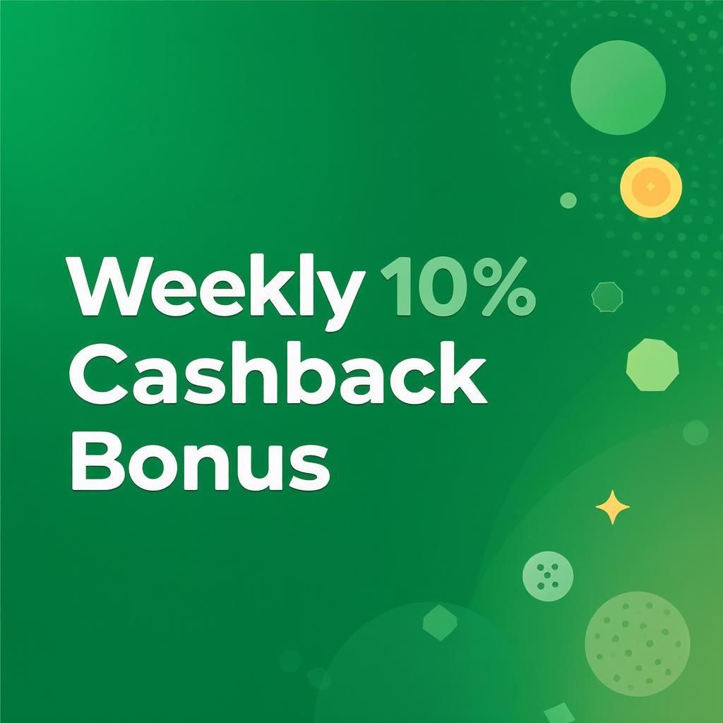 Weekly 10% Cashback Bonus